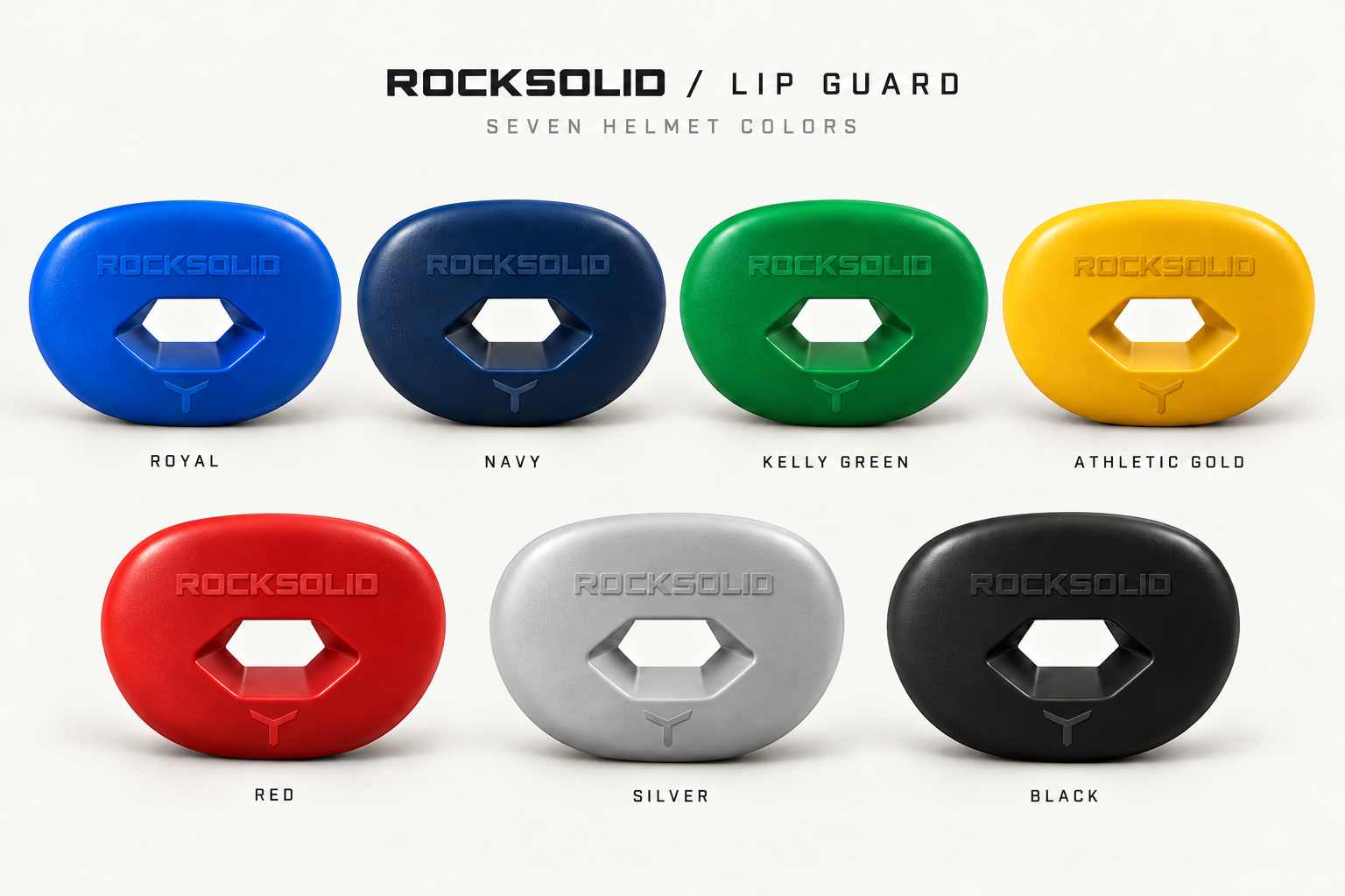 Rocksolid lip guards / seven colors